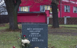 Jičín. Pomník obětem intervence 1968
